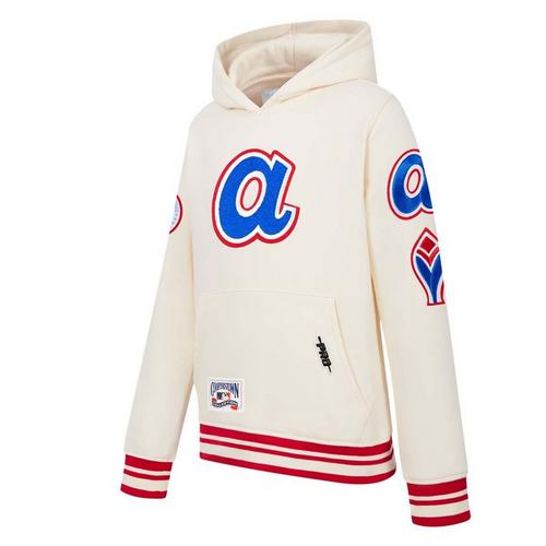 Pro Standard Women's Atlanta Braves Retro Classic Hoodie - Primary Image