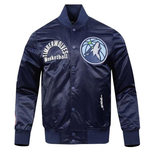 Pro Standard Minnesota Timberwolves Satin Jacket - Primary Image