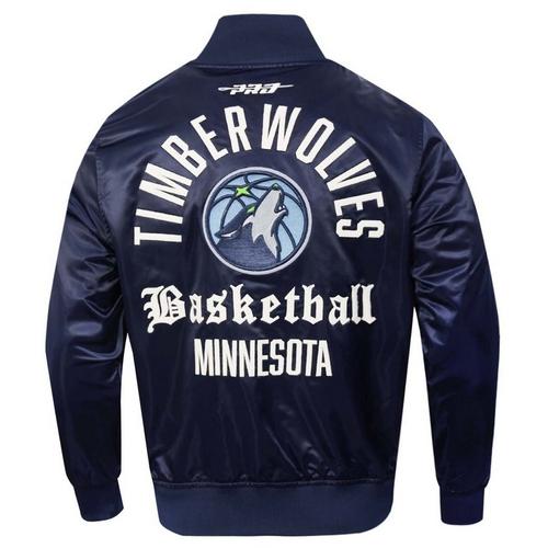 Pro Standard Minnesota Timberwolves Satin Jacket - Primary Image