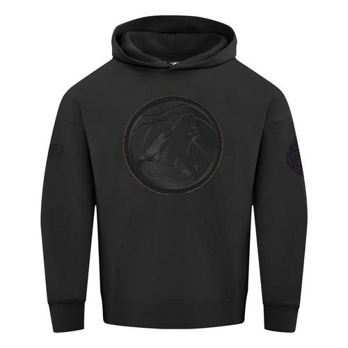 Pro Standard Minnesota Timberwolves Black Out Hoodie - Primary Image