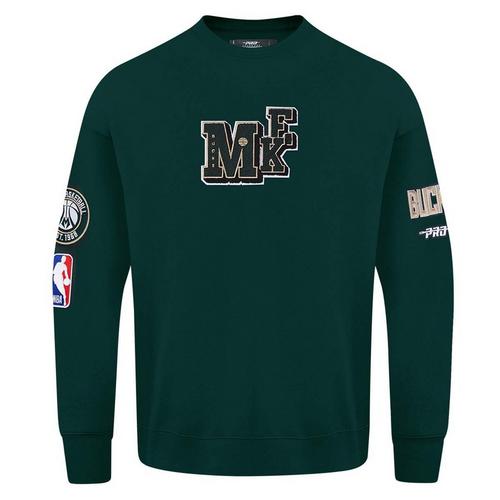 Pro Standard Milwaukee Bucks Best Of Retro Crewneck - Primary Image