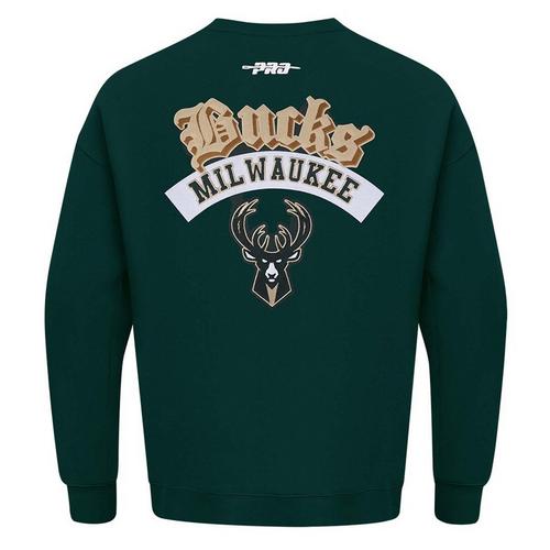 Pro Standard Milwaukee Bucks Best Of Retro Crewneck - Primary Image
