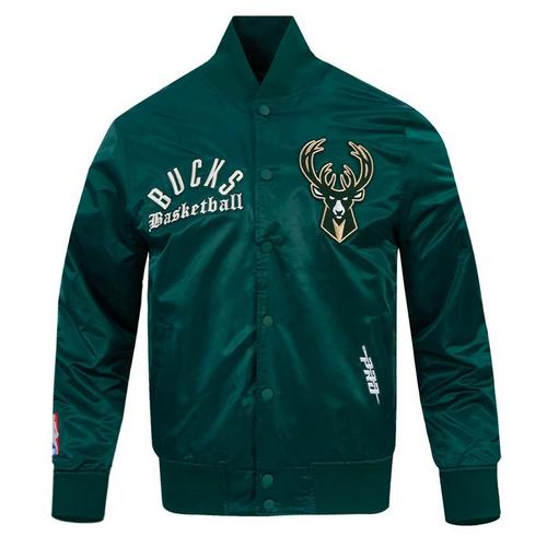 Pro Standard Milwaukee Bucks Satin Jacket - Primary Image