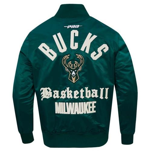 Pro Standard Milwaukee Bucks Satin Jacket - Primary Image