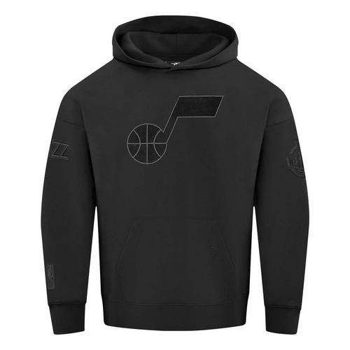 Pro Standard Utah Jazz Black Out Hoodie - Primary Image