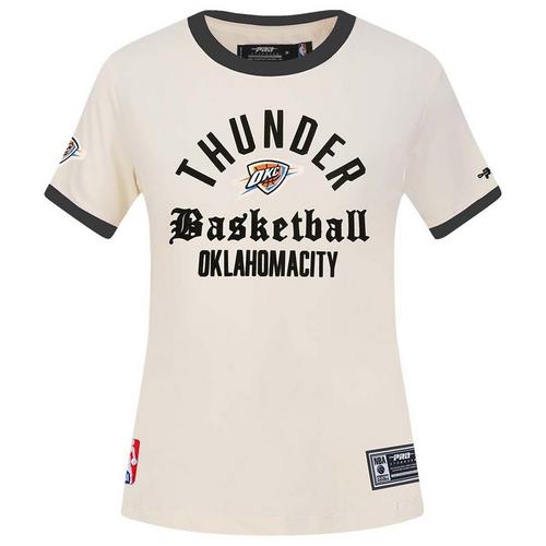 Pro Standard Women's Oklahoma City Thunder Ringer T-Shirt - Primary Image