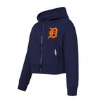 Pro Standard Women's Detroit Tigers Classic Fleece Full Zip - Thumbnail 1 of 2