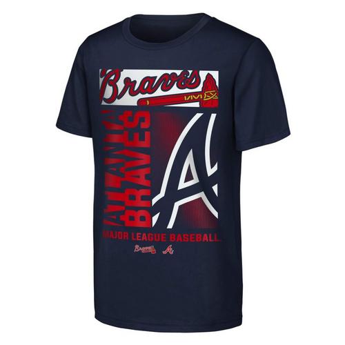 Genuine Stuff Kids' Atlanta Braves Force Out T-Shirt - Primary Image