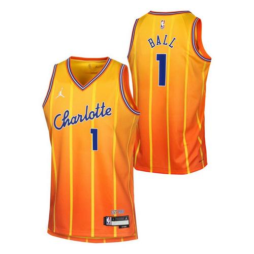 Nike Kids' Charlotte Hornets Lamelo Ball #1 2025 City Edition Swingman Jersey - Primary Image