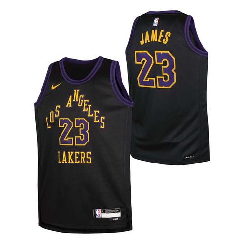 Nike Kids' Los Angeles Lakers LeBron James #23 2025 City Edition Swingman Jersey