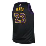 Nike Kids' Los Angeles Lakers LeBron James #23 2025 City Edition Swingman Jersey - Thumbnail 2 of 3