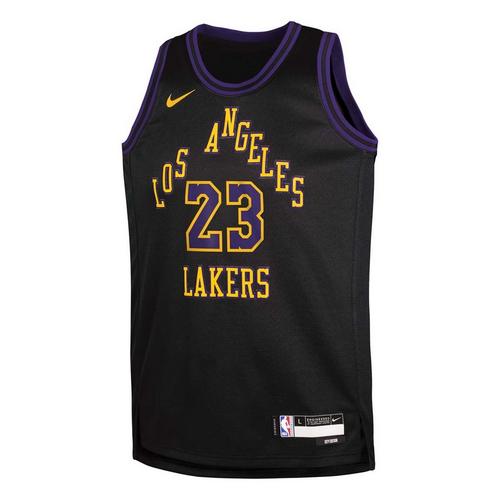 Nike Kids' Los Angeles Lakers LeBron James #23 2025 City Edition Swingman Jersey