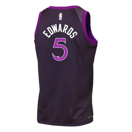 Nike Kids' Minnesota Timberwolves Anthony Edwards #5 2025 City Edition Swingman Jersey - Primary Image