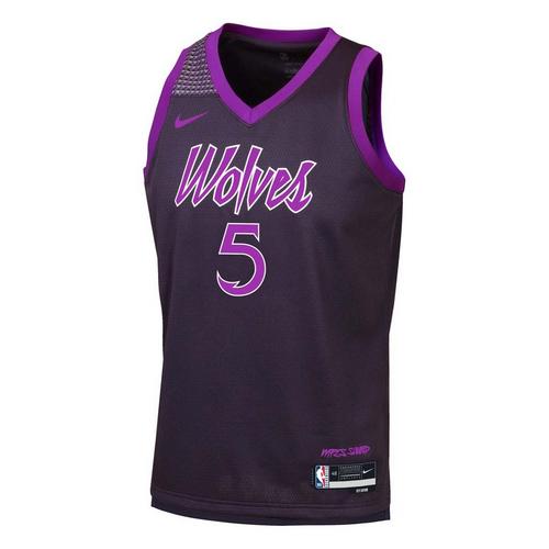 Nike Kids' Minnesota Timberwolves Anthony Edwards #5 2025 City Edition Swingman Jersey - Primary Image