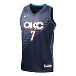 Nike Kids' Oklahoma City Thunder Chet Holmgren #35 2025 City Edition Swingman Jersey - Thumbnail 3 of 3