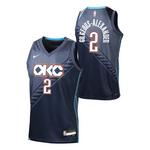 Nike Kids' Oklahoma City Thunder Shai Gilgeous-Alexander #2 2025 City Edition Swingman Jersey - Thumbnail 1 of 3