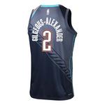 Nike Kids' Oklahoma City Thunder Shai Gilgeous-Alexander #2 2025 City Edition Swingman Jersey - Thumbnail 2 of 3