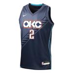 Nike Kids' Oklahoma City Thunder Shai Gilgeous-Alexander #2 2025 City Edition Swingman Jersey - Thumbnail 3 of 3