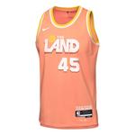 Nike Kids' Cleveland Cavaliers Donovan Mitchell #45 2025 City Edition Swingman Jersey - Thumbnail 3 of 3