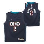 Nike Kids' Oklahoma City Thunder Shai Gilgeous-Alexander #2 2025 City Edition Swingman Jersey - Thumbnail 1 of 3
