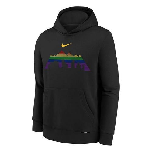 Nike Kids' Denver Nuggets 2025 City Edition Hoodie - Primary Image