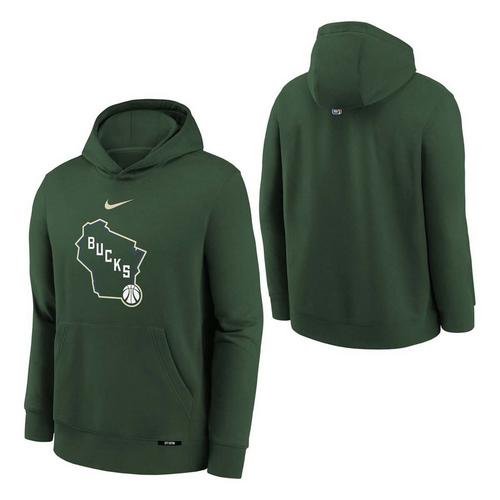 Nike Kids' Milwaukee Bucks 2025 City Edition Hoodie - Primary Image