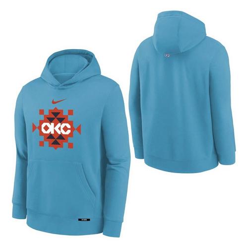 Nike Kids' Oklahoma City Thunder 2025 City Edition Hoodie - Primary Image