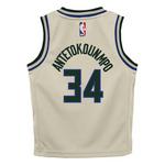 Nike Toddler Milwaukee Bucks Giannis Antetokounmpo #34 2025 City Edition Swingman Jersey - Thumbnail 2 of 3