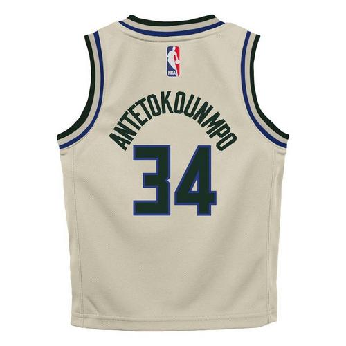 Nike Toddler Milwaukee Bucks Giannis Antetokounmpo #34 2025 City Edition Swingman Jersey - Primary Image