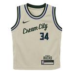 Nike Toddler Milwaukee Bucks Giannis Antetokounmpo #34 2025 City Edition Swingman Jersey - Thumbnail 3 of 3