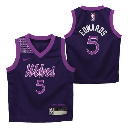 Nike Toddler Minnesota Timberwolves Anthony Edwards #5 2025 City Edition Swingman Jersey - Primary Image