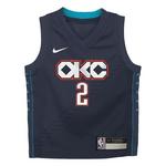 Nike Toddler Oklahoma City Thunder Shai Gilgeous-Alexander #2 2025 City Edition Swingman Jersey - Thumbnail 3 of 3