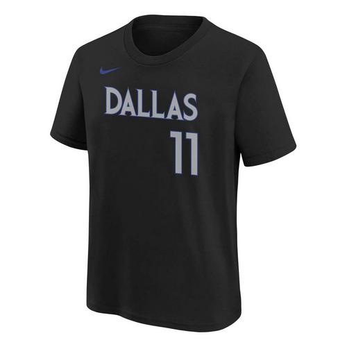 Nike Kids' Dallas Mavericks Kyrie Irving #11 2025 City Edition Name & Number T-Shirt - Primary Image