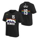 Nike Kids' Denver Nuggets Nikola Jokić #15 2025 City Edition Name & Number T-Shirt - Thumbnail 1 of 3