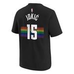 Nike Kids' Denver Nuggets Nikola Jokić #15 2025 City Edition Name & Number T-Shirt - Thumbnail 2 of 3