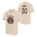 Nike Kids' Golden State Warriors Steph Curry #30 2025 City Edition Name & Number T-Shirt - Thumbnail 1 of 3