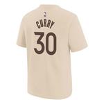 Nike Kids' Golden State Warriors Steph Curry #30 2025 City Edition Name & Number T-Shirt - Thumbnail 2 of 3