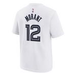 Nike Kids' Memphis Grizzlies Ja Morant #12 2025 City Edition Name & Number T-Shirt - Thumbnail 2 of 3