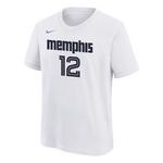 Nike Kids' Memphis Grizzlies Ja Morant #12 2025 City Edition Name & Number T-Shirt - Thumbnail 3 of 3