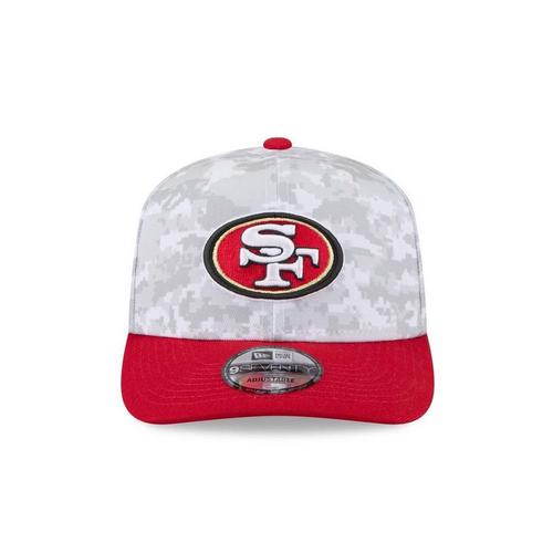 New Era San Francisco 49ers 2025 Salute To Service Field Goal 9Seventy Adjustable Hat - Primary Image