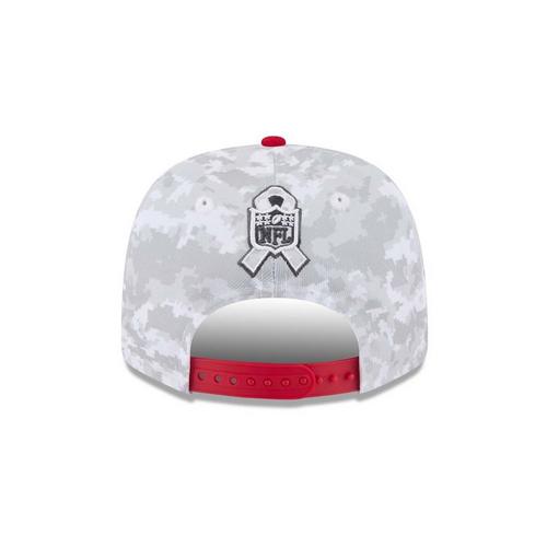 New Era San Francisco 49ers 2025 Salute To Service Field Goal 9Seventy Adjustable Hat - Primary Image