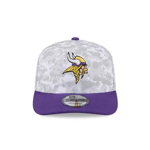 New Era Minnesota Vikings 2025 Salute To Service Field Goal 9Seventy Adjustable Hat - Primary Image
