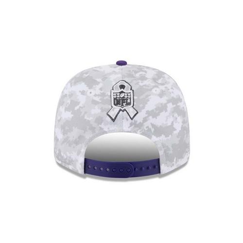 New Era Minnesota Vikings 2025 Salute To Service Field Goal 9Seventy Adjustable Hat - Primary Image