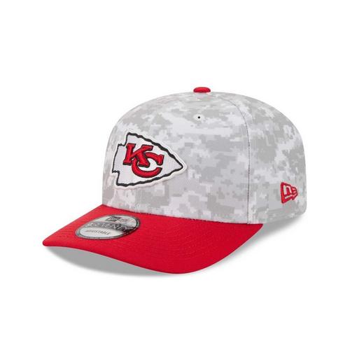 New Era Kansas City Chiefs 2025 Salute To Service Field Goal 9Seventy Adjustable Hat - Primary Image