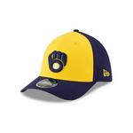 New Era Milwaukee Brewers 39THIRTY M-Crown Player Fitted Hat - Thumbnail 1 of 4