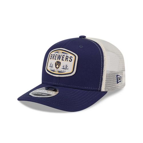 New Era Milwaukee Brewers 9SEVENTY Stretch-Snap Spring Training Patch Snapback Hat - Primary Image