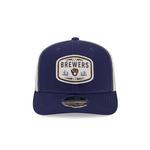 New Era Milwaukee Brewers 9SEVENTY Stretch-Snap Spring Training Patch Snapback Hat - Thumbnail 2 of 4