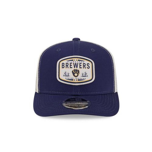 New Era Milwaukee Brewers 9SEVENTY Stretch-Snap Spring Training Patch Snapback Hat - Primary Image