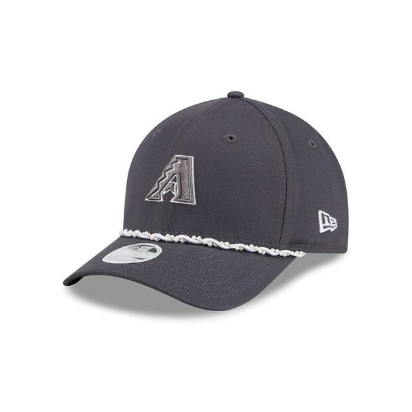 New Era Women's Arizona Diamondbacks Pearl Rope M-Crown 9FORTY Adjustable Hat
