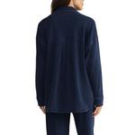 Women's Z Supply All Day Knit Denim Long Sleeve Oversized Shacket - Thumbnail 2 of 4